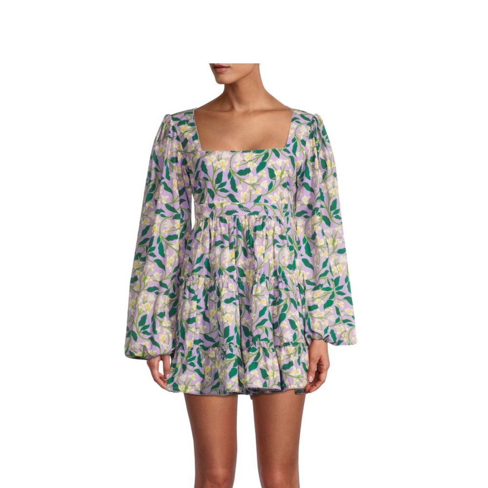 Avena Dos Gardenias Lila Minidress